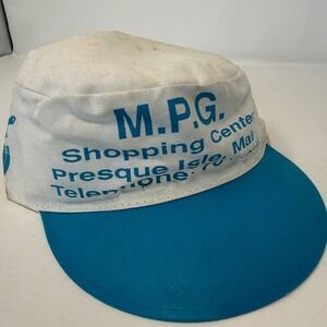 Vintage Benjamin Moore Paints MPG Shopping Center Maine Painter Hat Cap USA Made